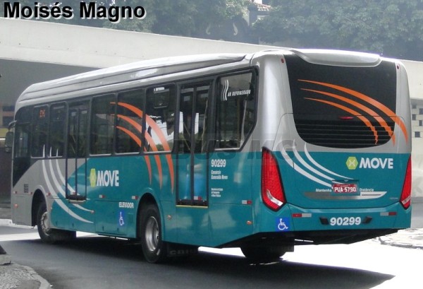 Caio Millennium BRT, Mercedes-Benz OF-1724 BT5, Saritur 90299, PUA-5790